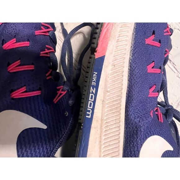 Nike Women's Size 10.5 Zoom Pegasus 33 Running Shoes Blue Athletic Sneaker Gym - Picture 11 of 14